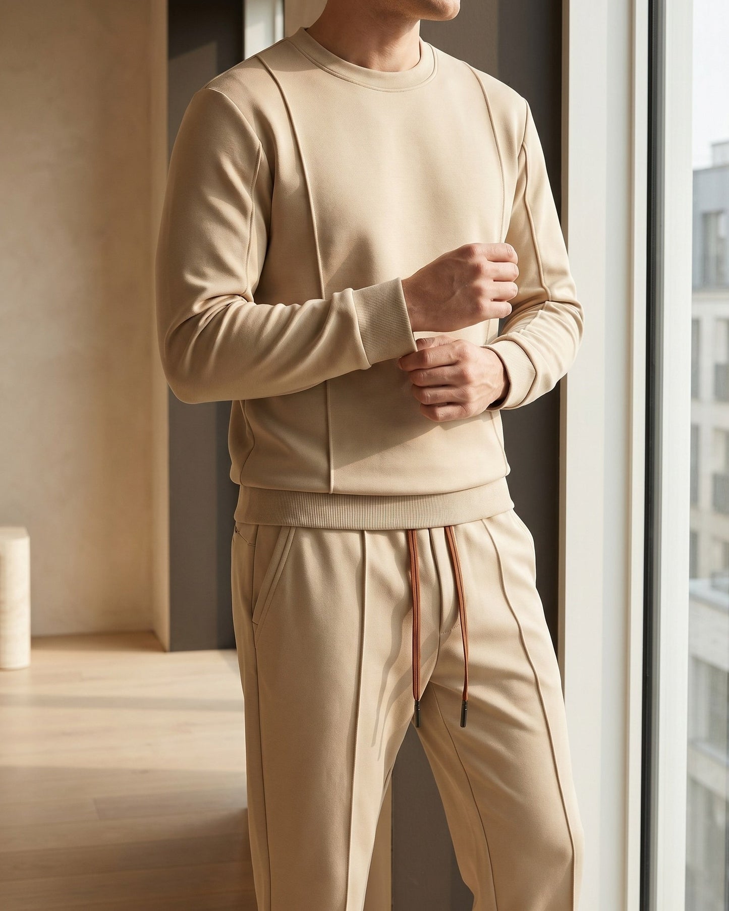 Manolo Modal Cotton Blend Tracksuit Set